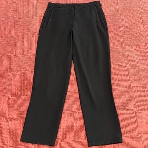 lululemon athletica women’s size W27L27 Black Straight Leg Pants - lovely fabric